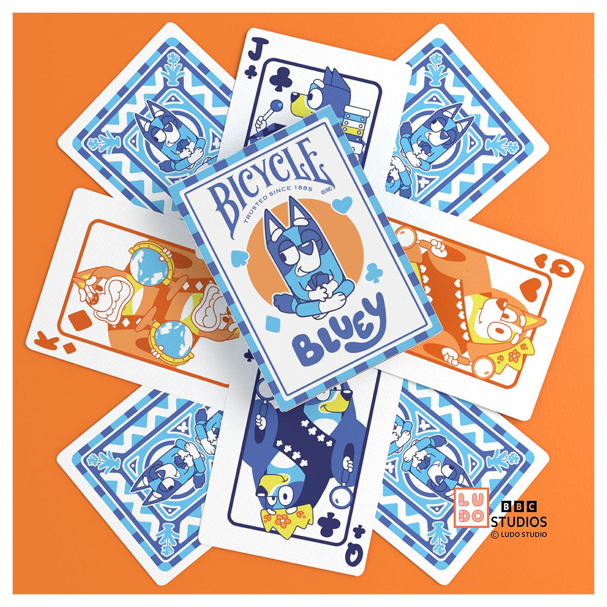Bicycle Bluey Playing Cards