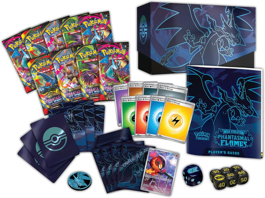 Pokemon TCG: Mega Evolution Phantasmal Flames - Elite Trainer Box