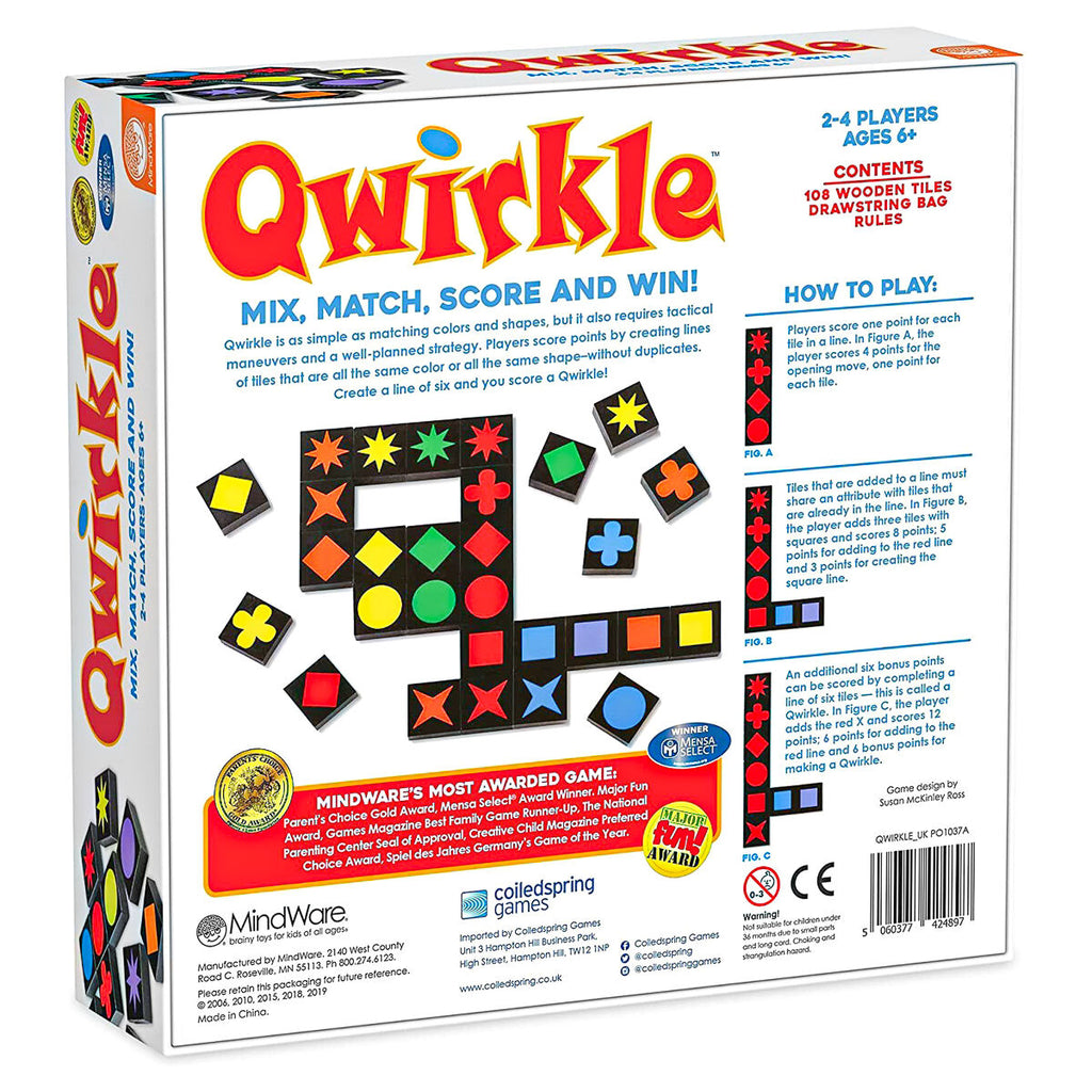 Qwirkle board game box