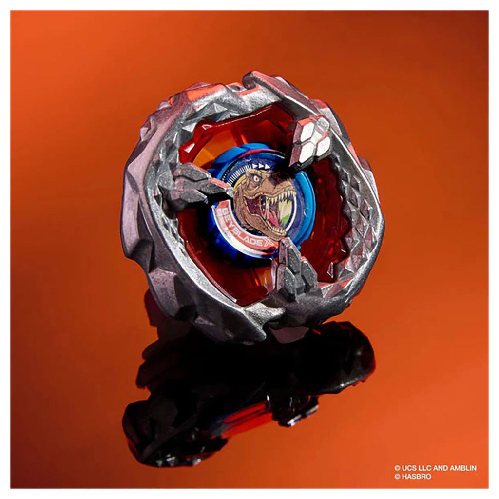 Beyblade X Jurassic World T.Rex vs Mosasaurus Set