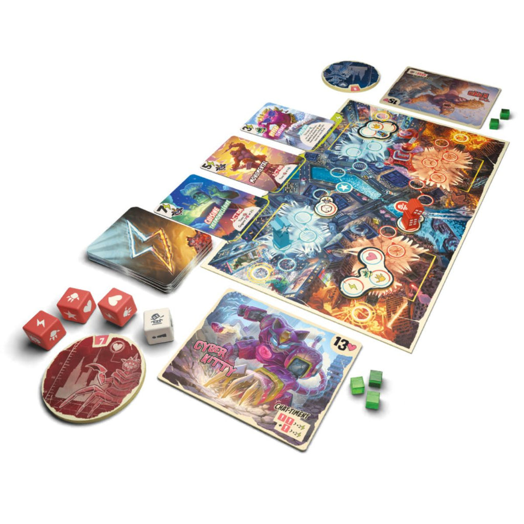 King of Tokyo Duel Board Game