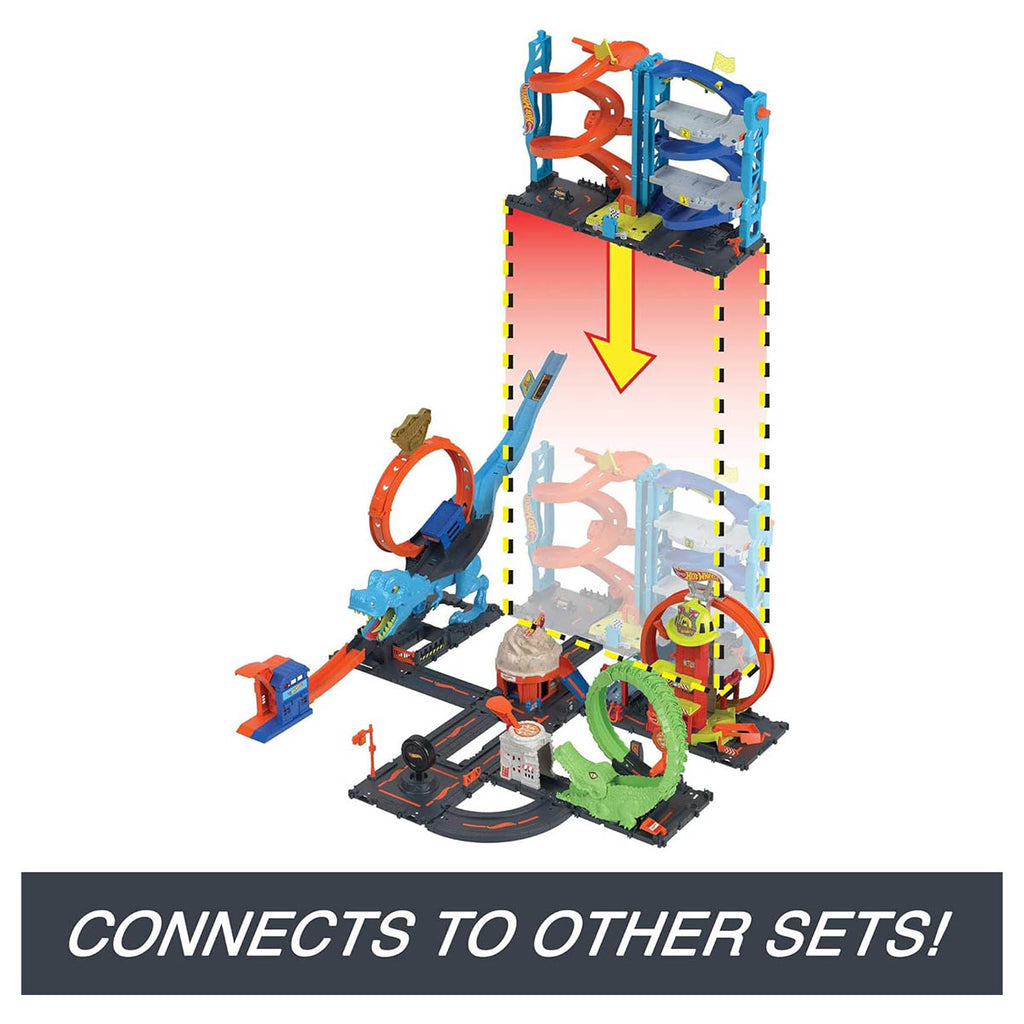 Hot Wheels City Transforming Race Tower Playset