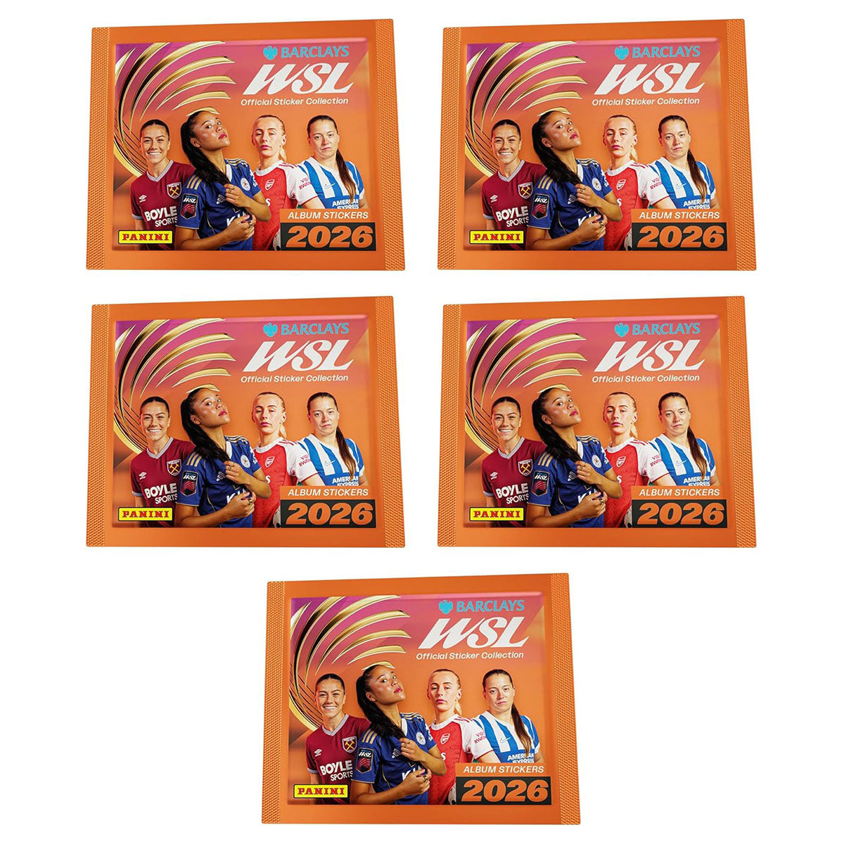Panini WSL sticker packs