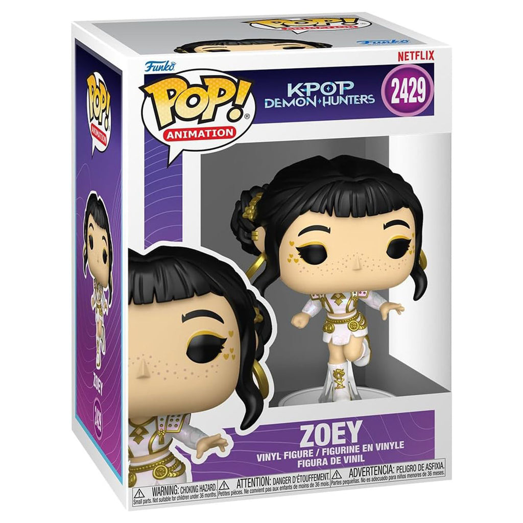 Funko POP! Anime KPOP Demon Hunters Zoey Vinyl Figure