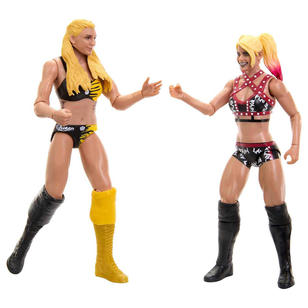 WWE Championship Showdown Series #12 Charlotte Flair vs Alexa Bliss Figures