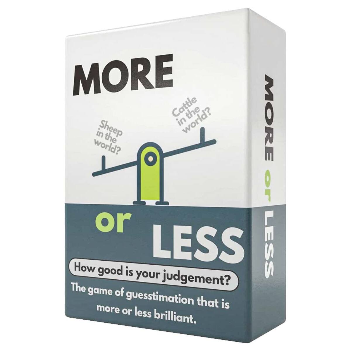 More or Less Card Game 