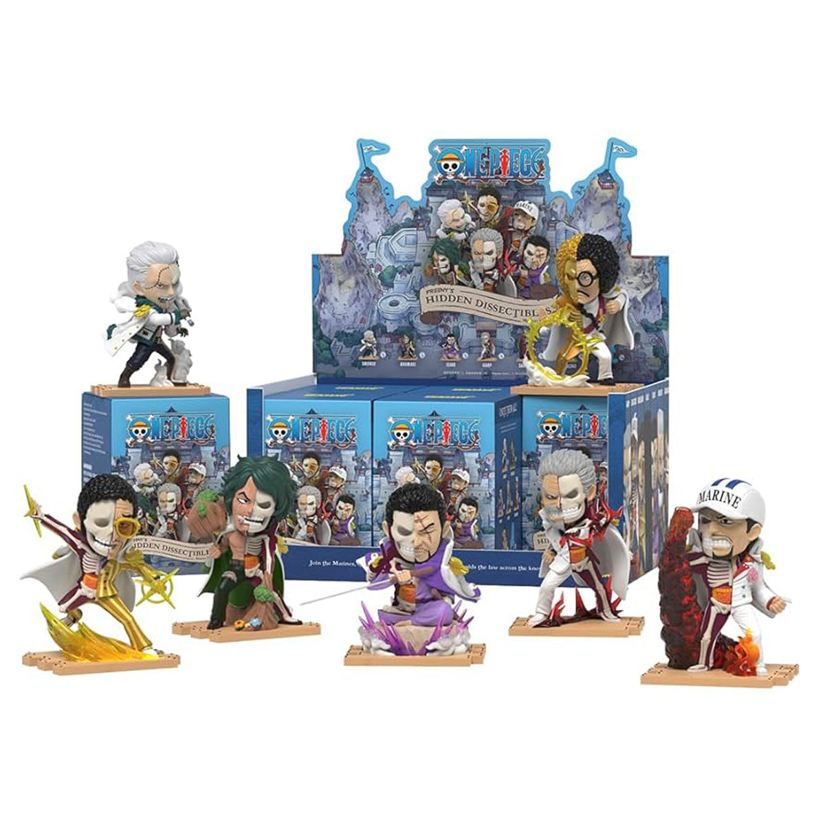 One Piece: Freeny's Hidden Dissectibles Series 8 Marines Edition Figure (styles vary)
