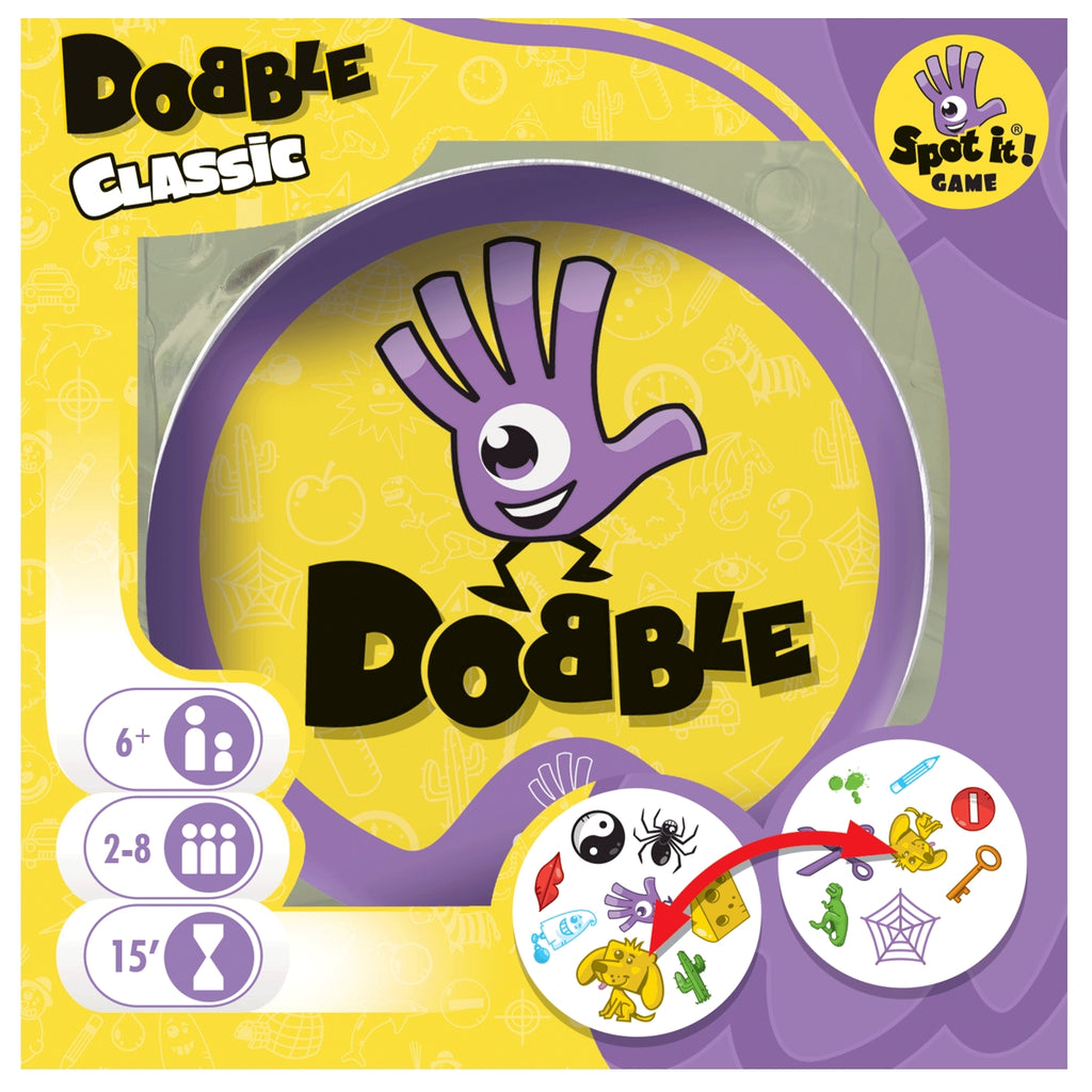 Spot It! Dobble fast-paced game for kids