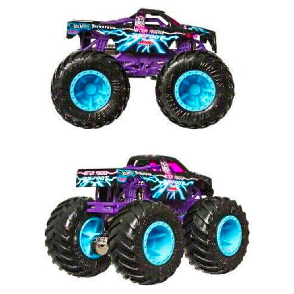 Hot Wheels Monster Trucks 2023: Leading Legends: Electric Bigfoot Vehicle