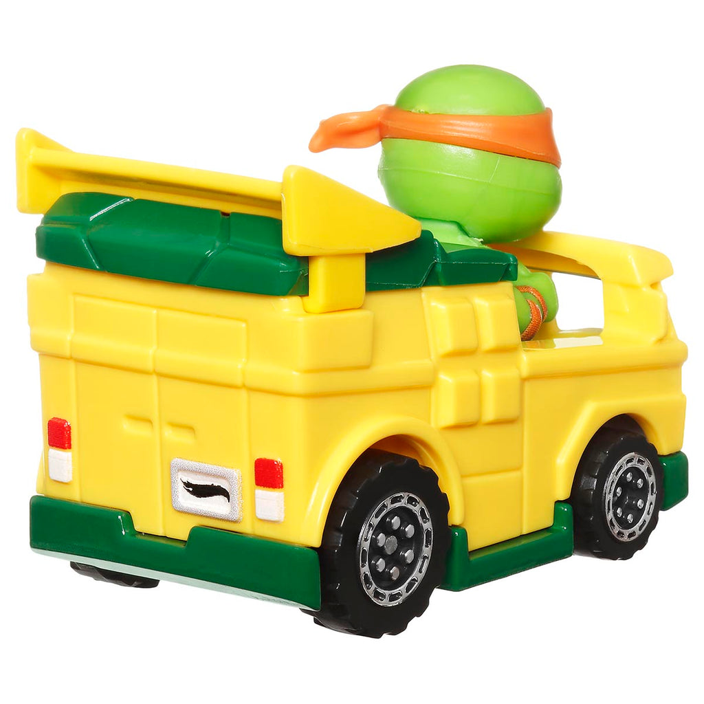 TMNT Michelangelo Hot Wheels Racer Verse Diecast Vehicle