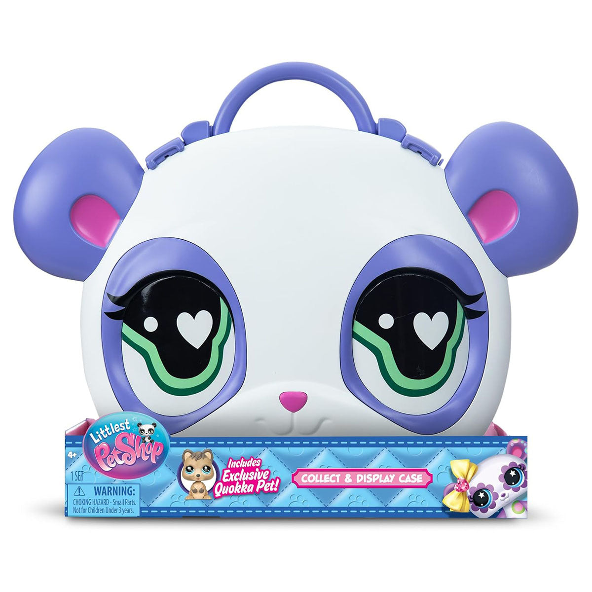 Littlest Pet Shop Collect & Display Case closed panda case