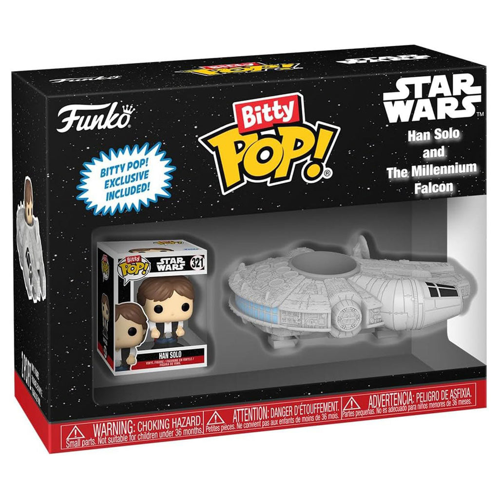 Funko Bitty Pop! Rides: Star Wars: Han Solo and the Millenium Falcon