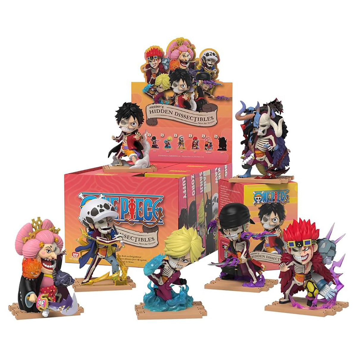 One Piece: Freeny's Hidden Dissectibles Series 7 Wano Arc Edition Figure (styles vary)
