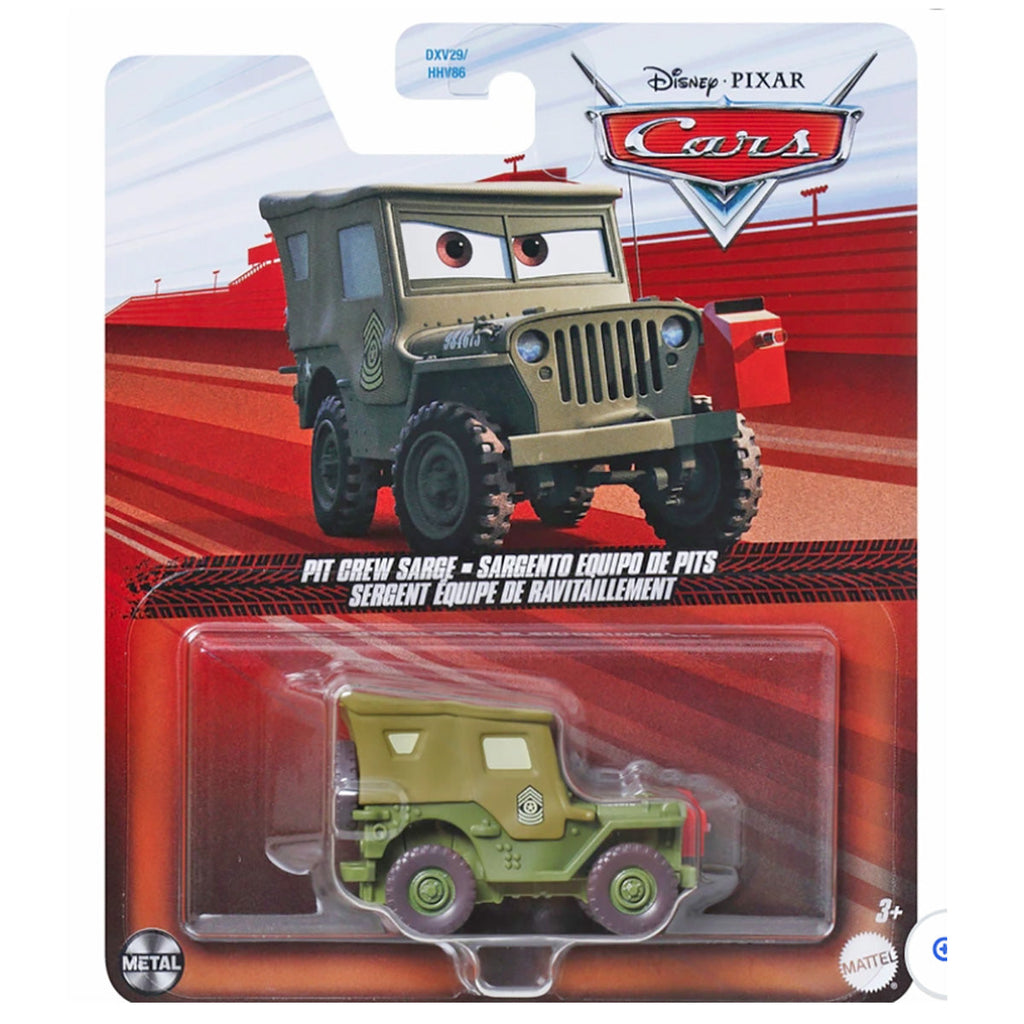 Disney Pixar Cars: Pit Crew Sarge 1:55 Car