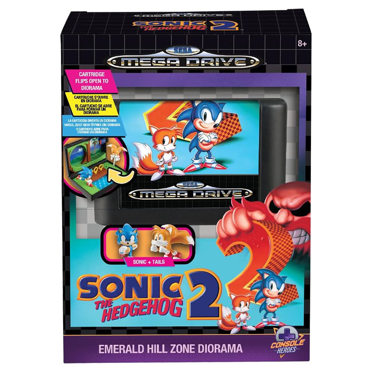 Console Heroes - Sonic The Hedgehog 2 Playset