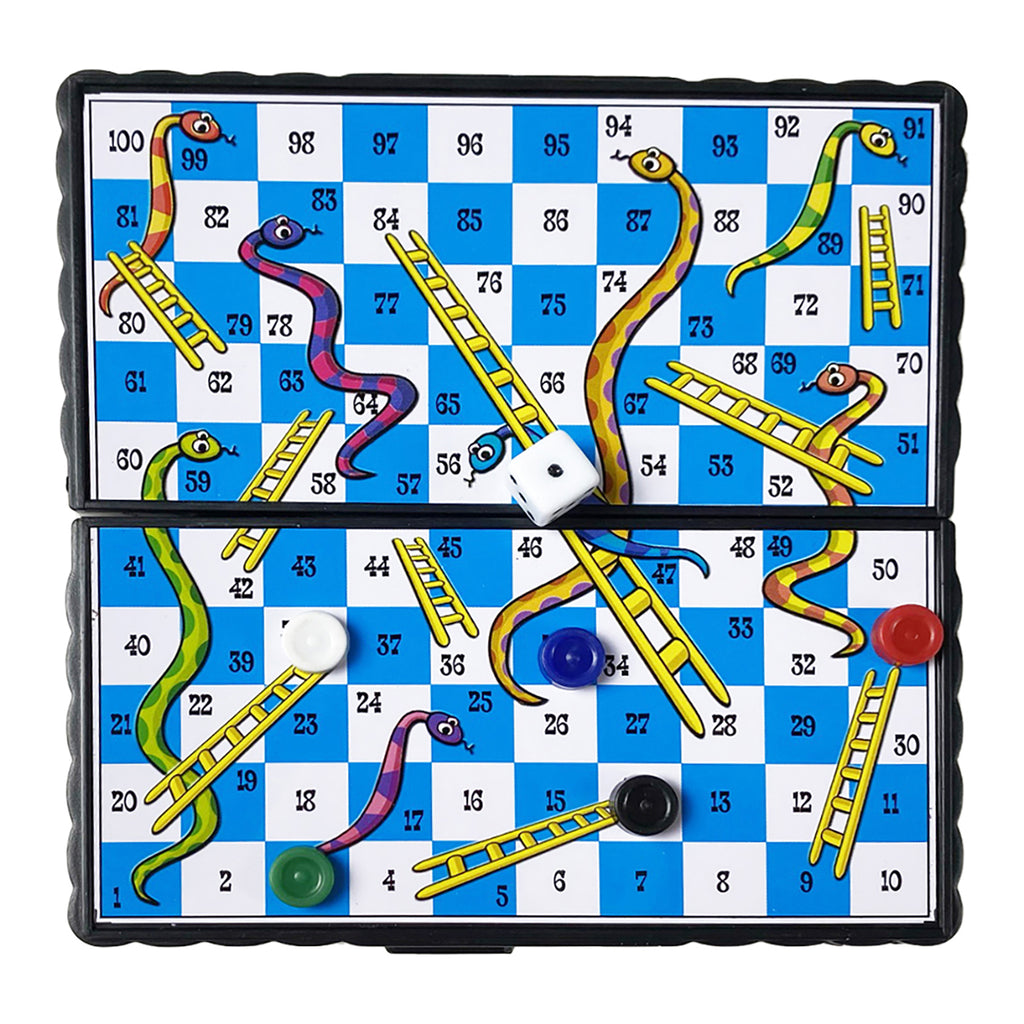 Magnetic Travel Game Snakes & Ladders