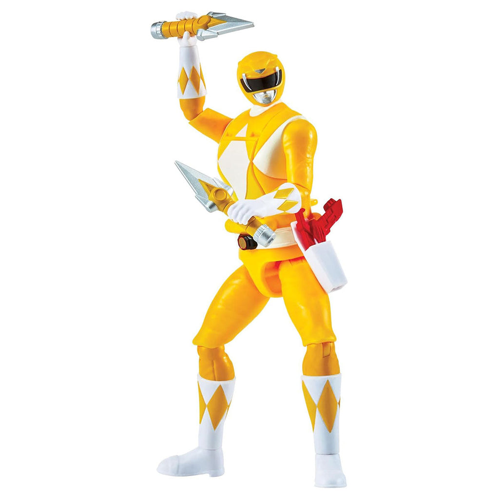 Mighty Morphin Power Rangers Re-Ignition: Auto Morphin Yellow Ranger Figure