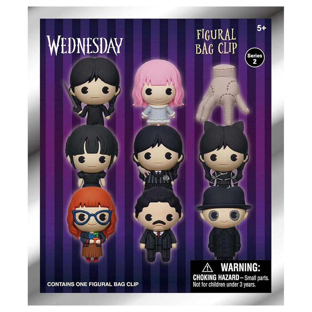 Wednesday Series 2 Figural Bag Clip (styles vary)