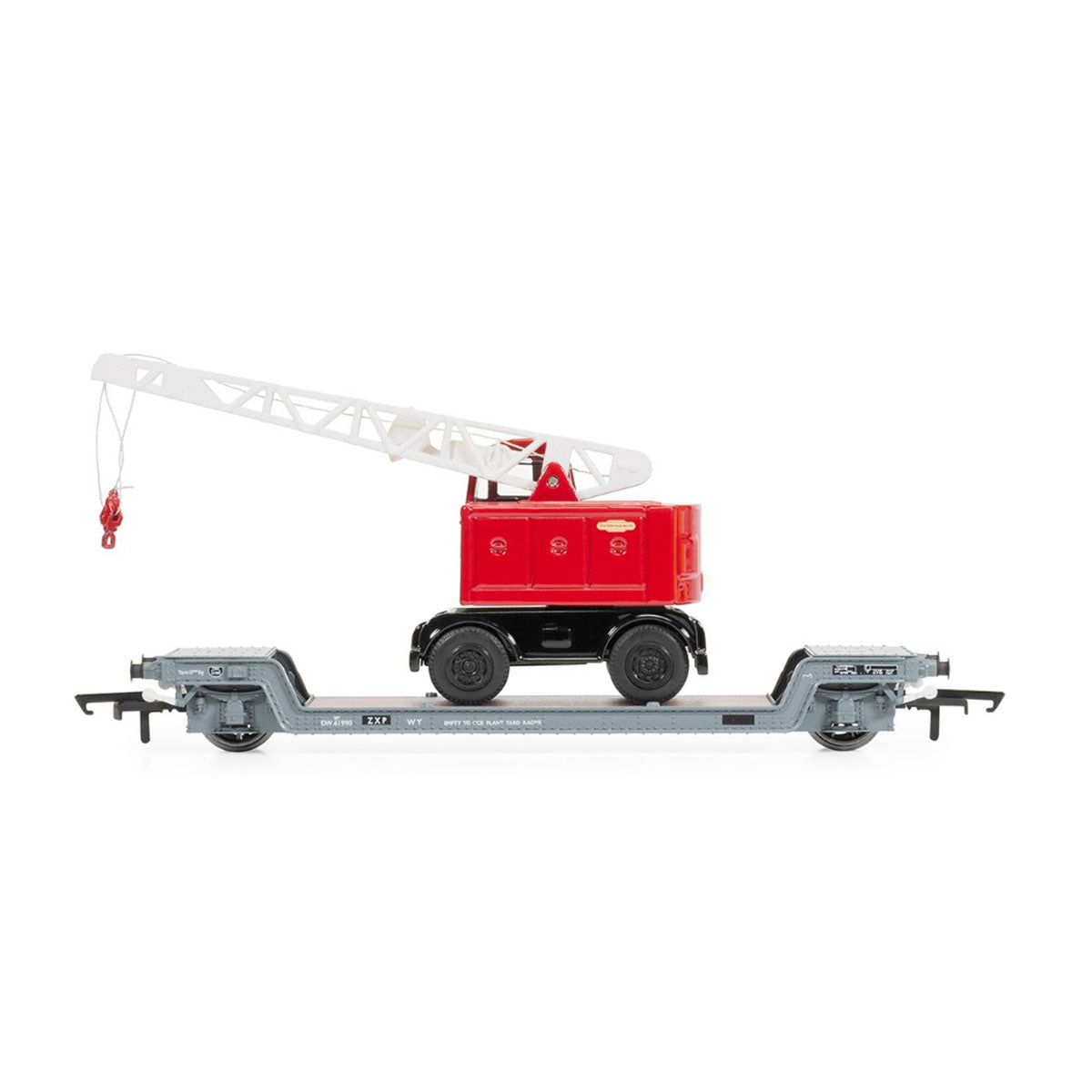 Hornby BR Loriot Y Machinery Truck with British Railways Coles Crane Era 4
