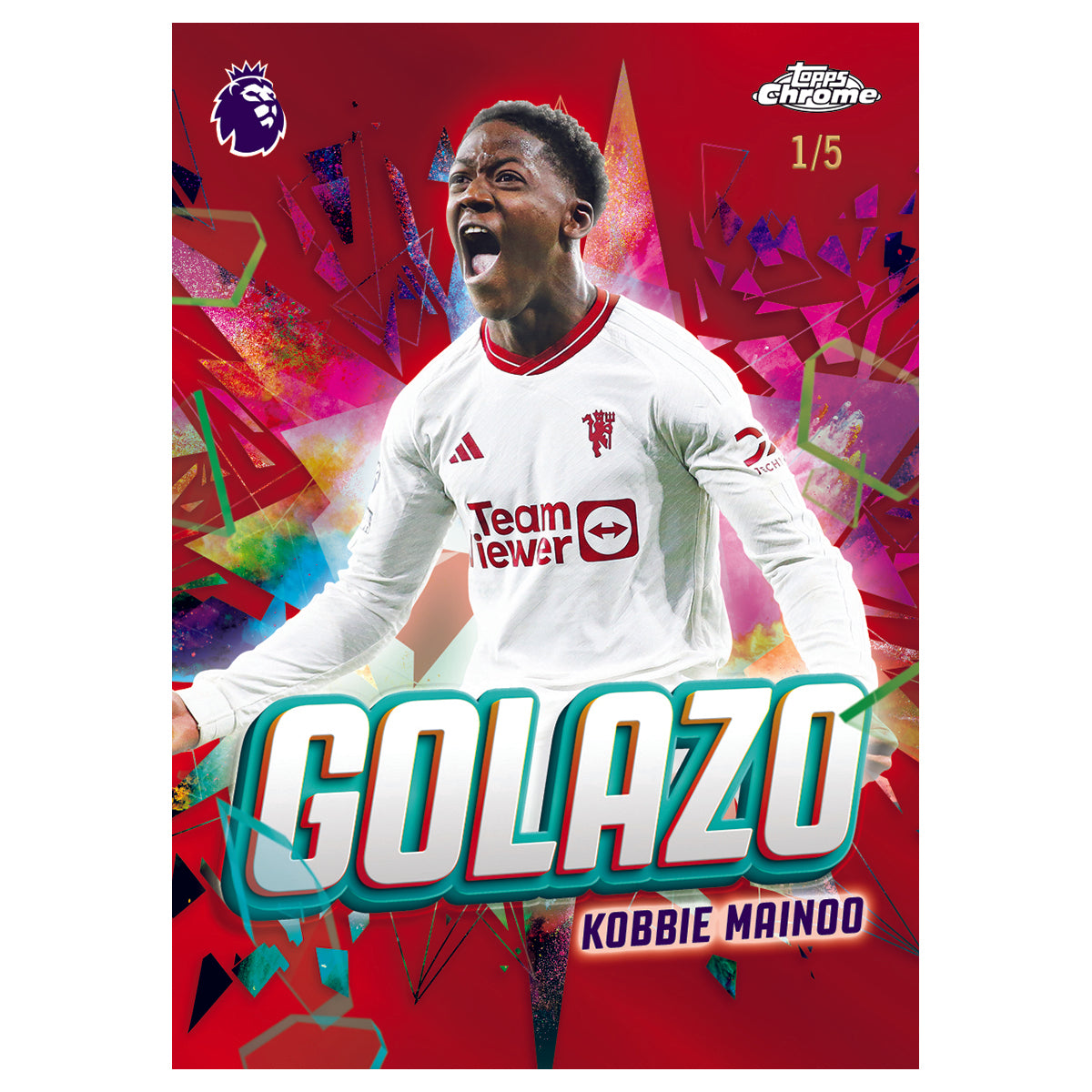 Close-Up of Football Trading Cards in Hanger Pack