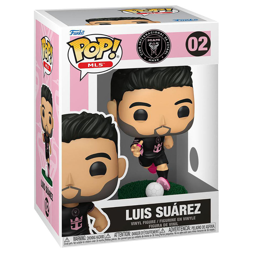 Funko Pop! MLS: Inter Miami: Luis Suarez (Away Kit) Vinyl Figure #02