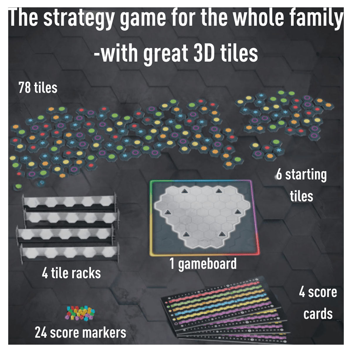 Ingenious 3D board game box