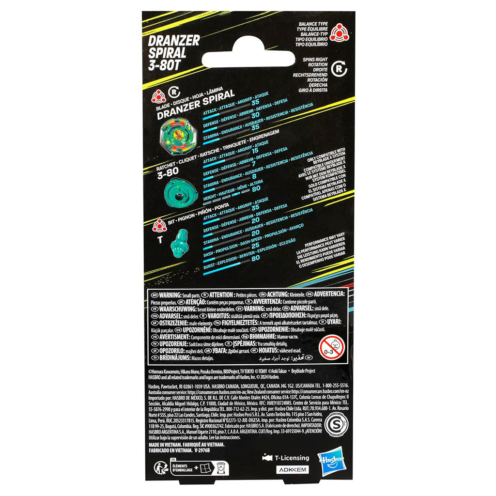 Beyblade X Dranzer Spiral 8-30T Balance Type Pack