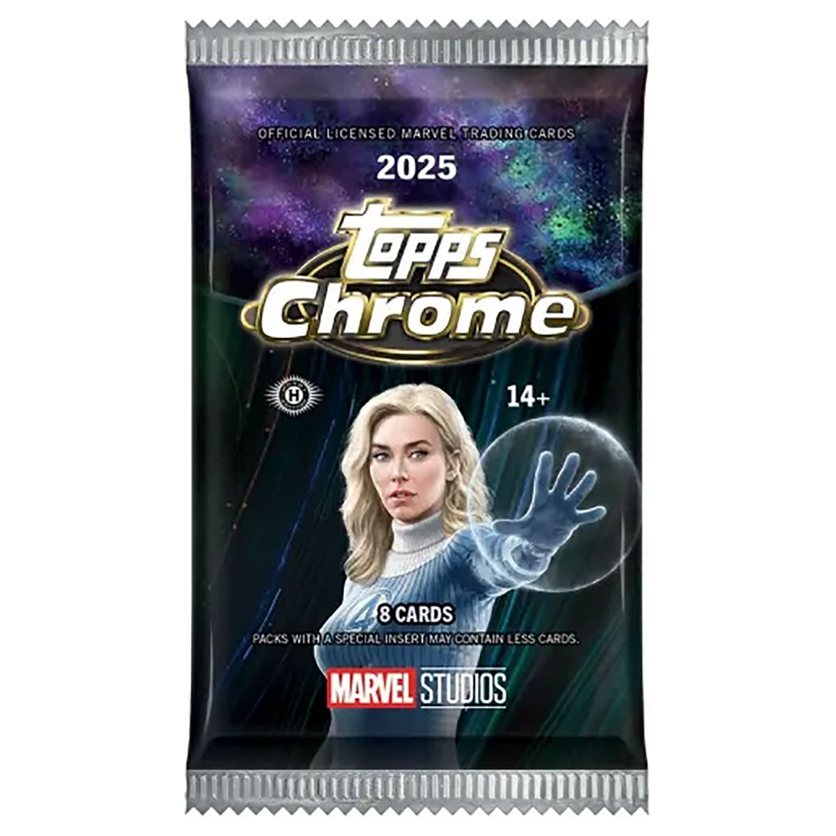 2025 Topps Marvel Studios Chrome pack art