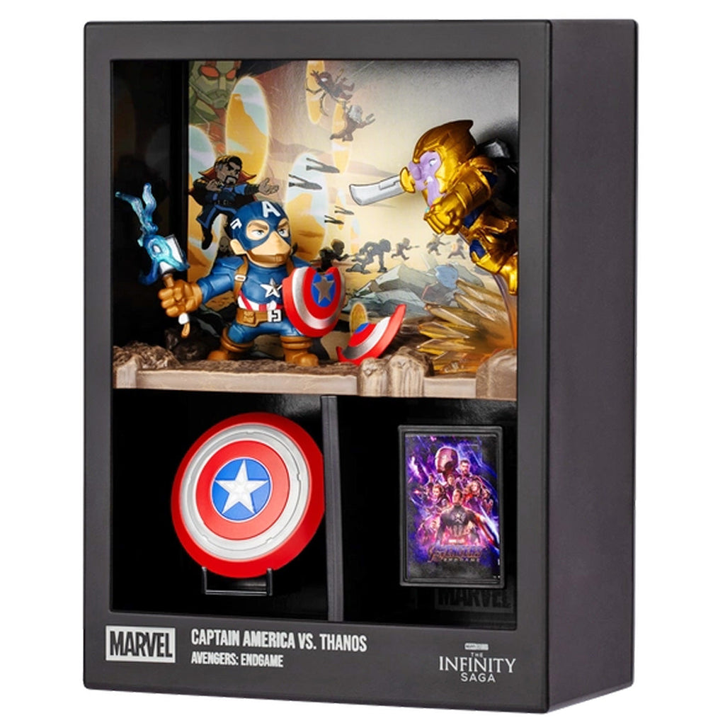 FANDROP Marvel Avengers Endgame: Captain America Vs Thanos Figures Set