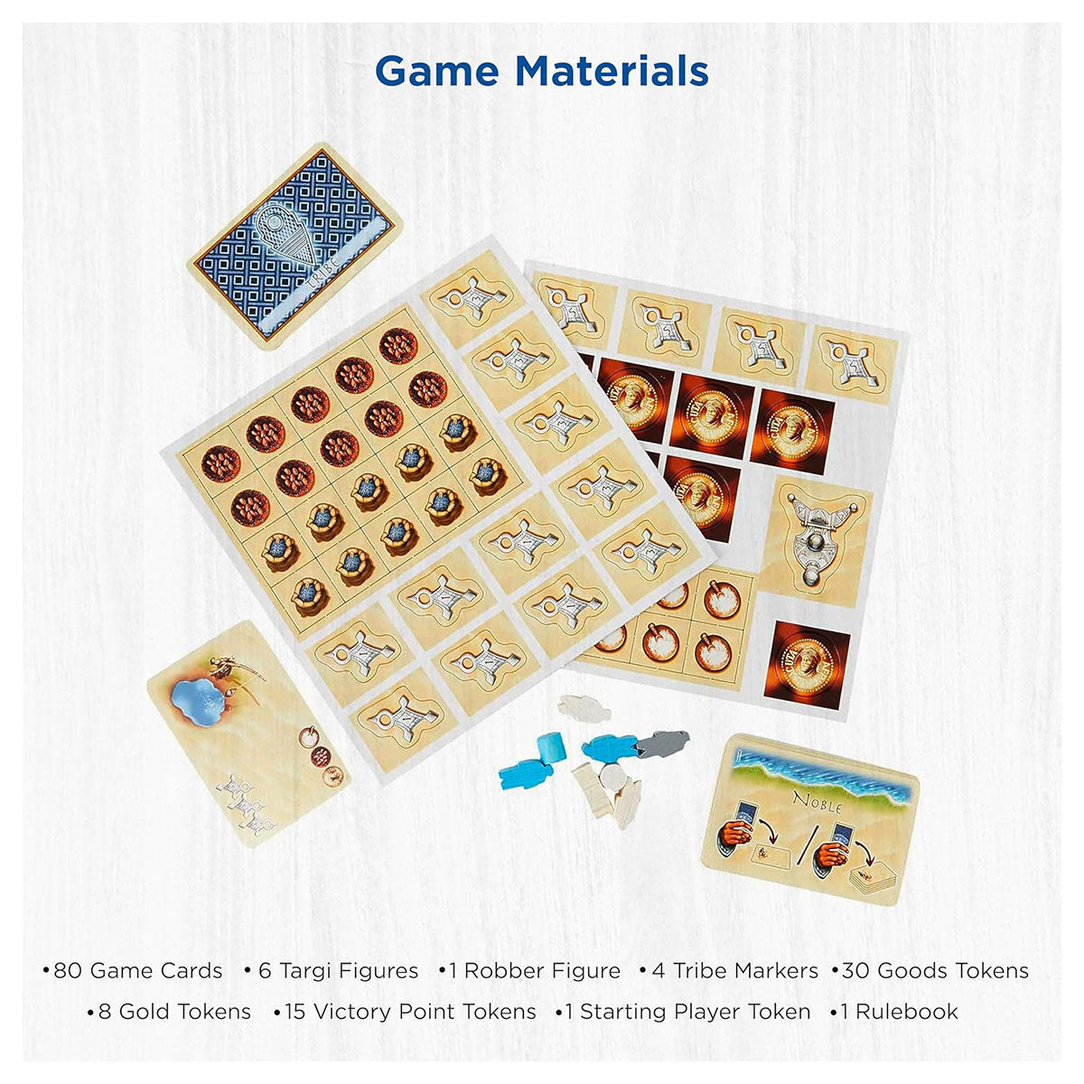 Targi - Strategic 2-Player Desert Trading & Worker-Placement Board Game