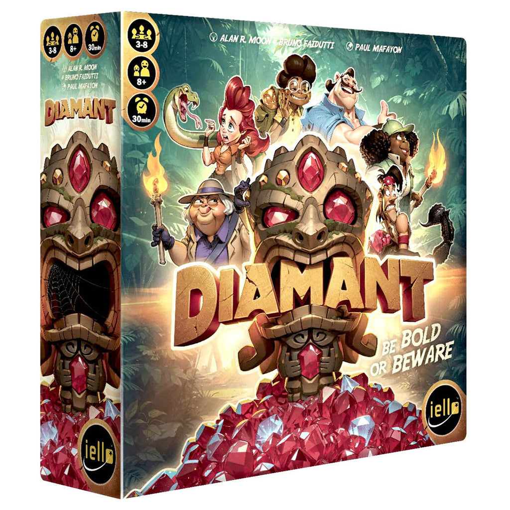 Diamant 2024 board game box push your luck adventure UK