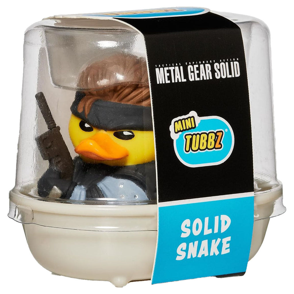 Metal Gear Solid: Solid Snake Mini TUBBZ Figure