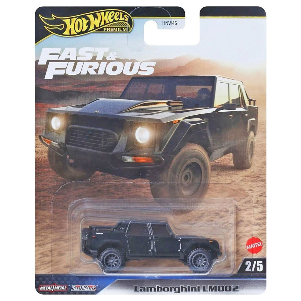 Hot Wheels Premium Fast & Furious: Lamborghini LM002 1:64 Car (2/5)