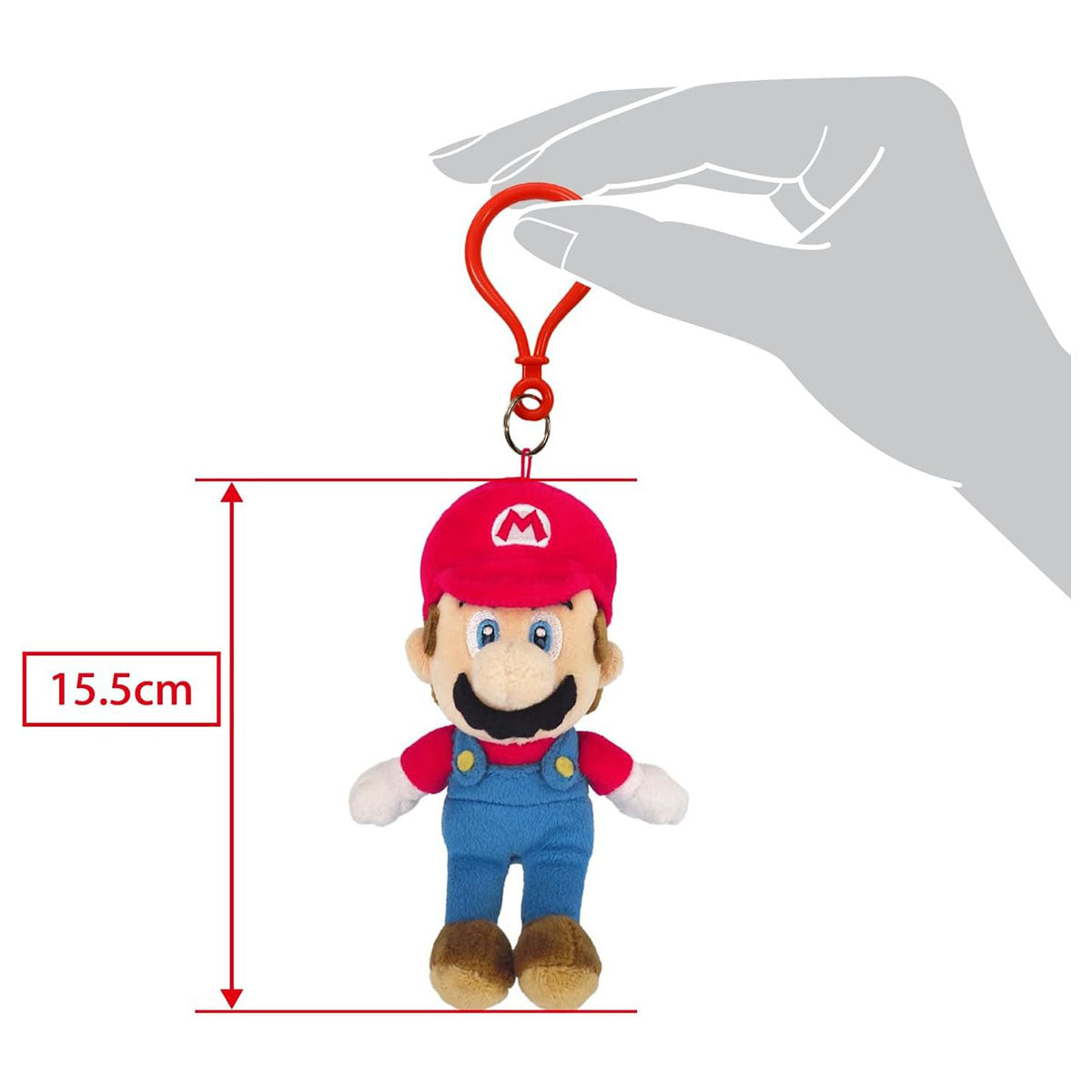 Super Mario Plush Keychain