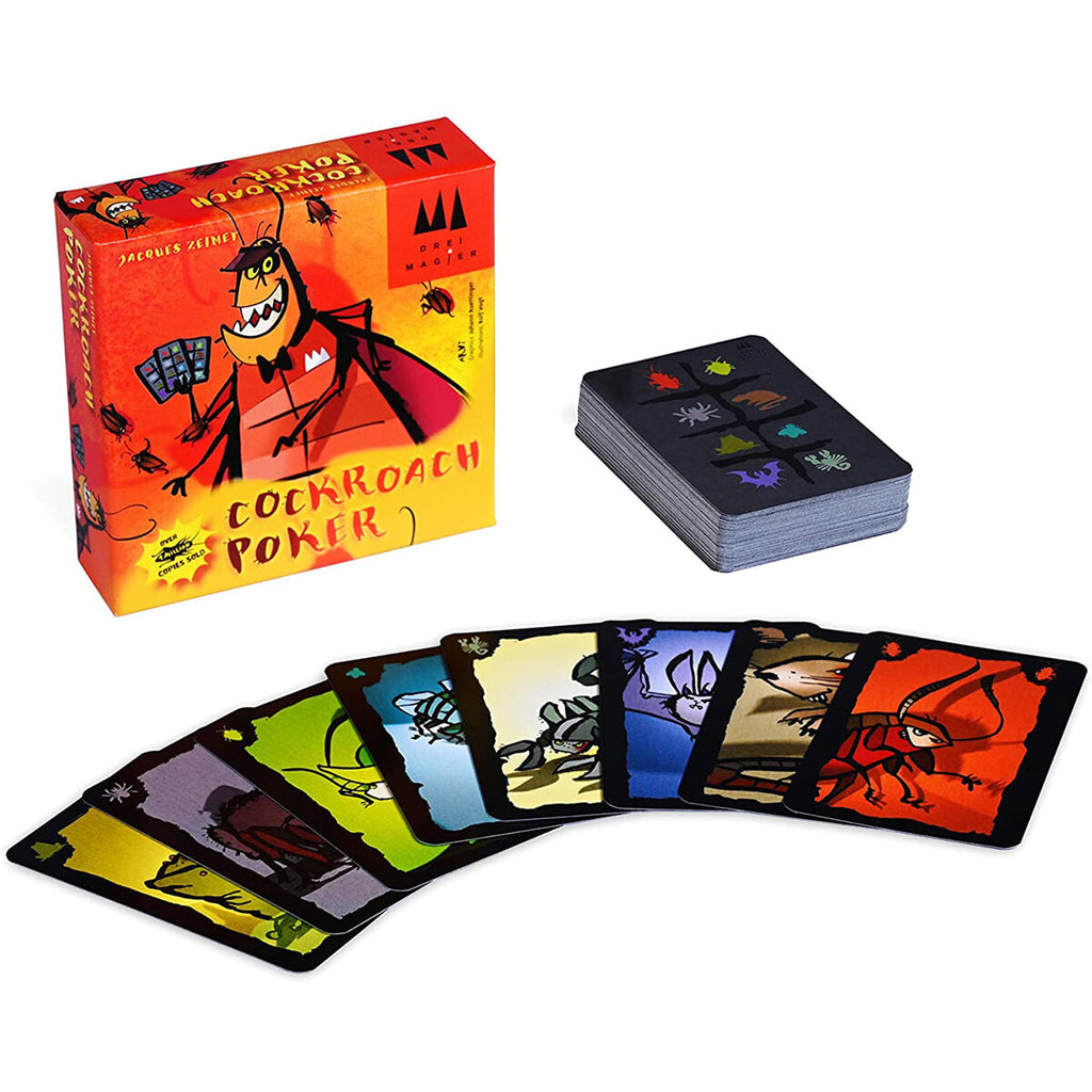 Cockroach Poker family and party card game