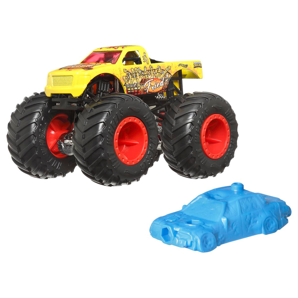 All Fried Up Hot Wheels Monster Trucks 2024 Diecast Vehicle 1/5