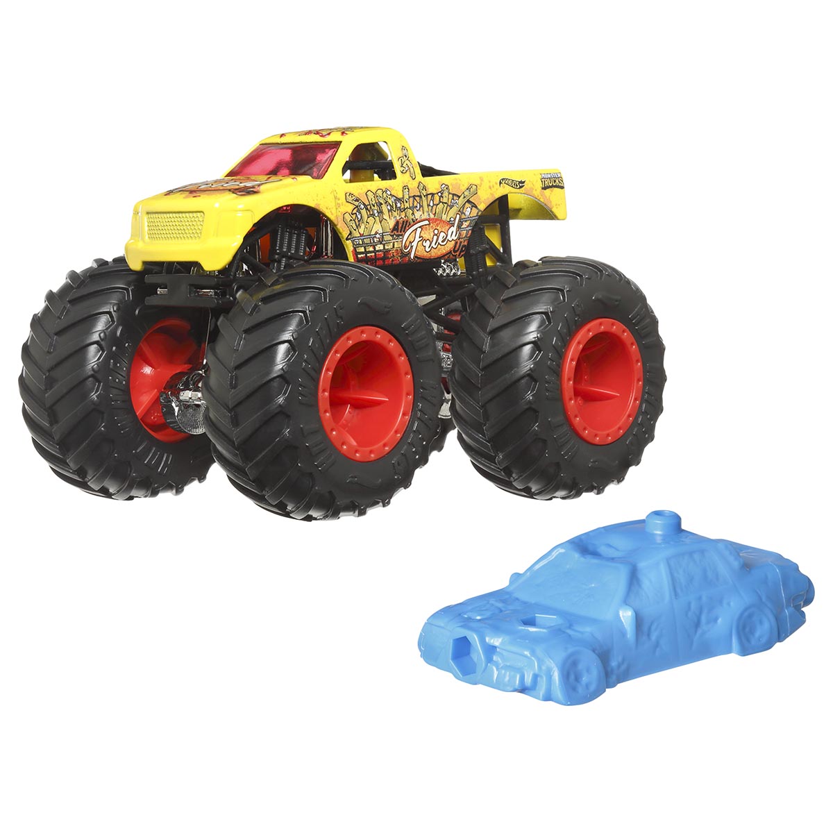 All Fried Up Hot Wheels Monster Trucks 2024 Diecast Vehicle 1/5