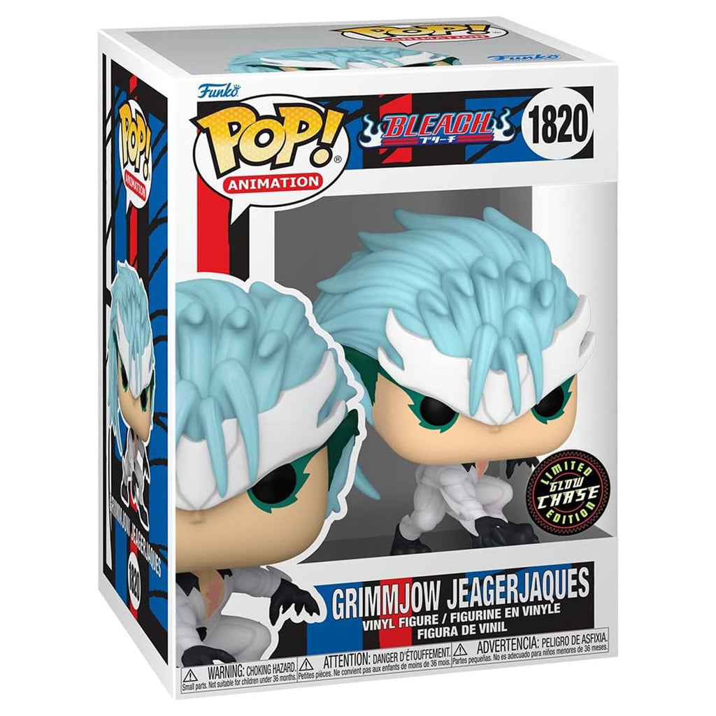 Funko Pop! Animation: Bleach: Grimmjow Jeagerjaques with Chase Vinyl Figure #1820
