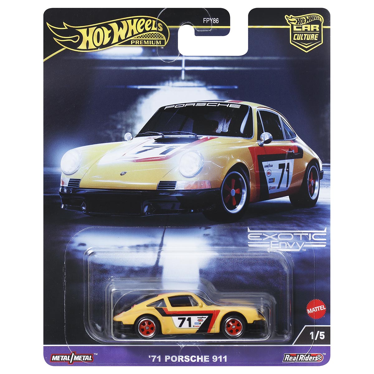 Hot Wheels Car Culture Exotic Envy (2024) - '71 Porsche 911 - 1/5