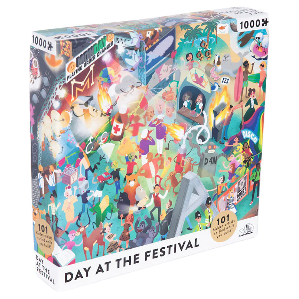 Day at the Festival Puzzle (1000 pieces)