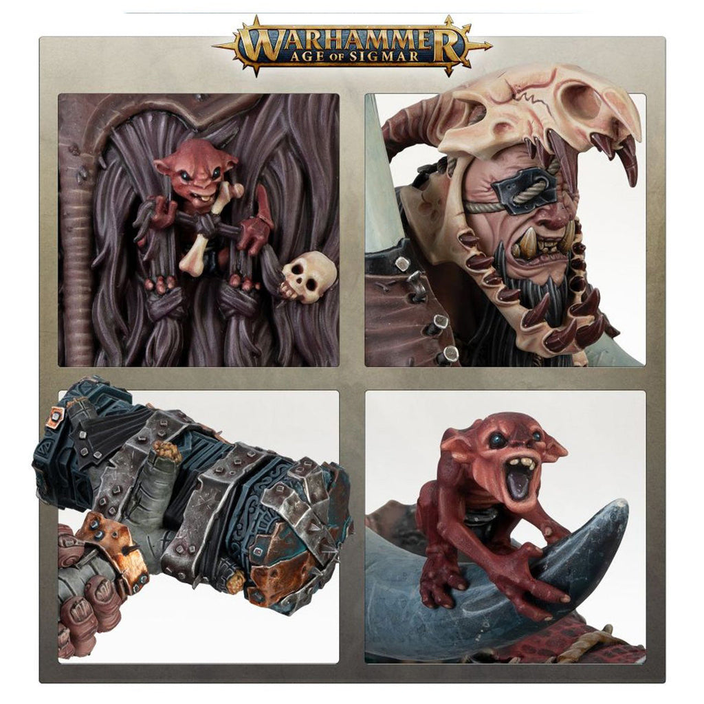 Warhammer Age of Sigmar: Sons of Behemat: King Brodd Miniatures Set