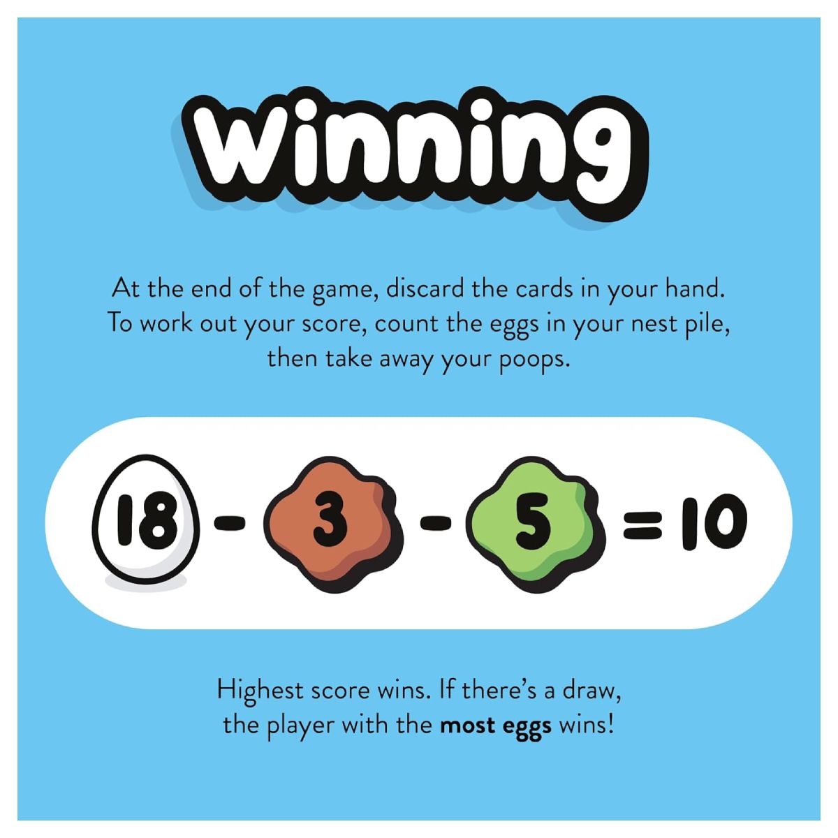 One Fowl Poop Card Game