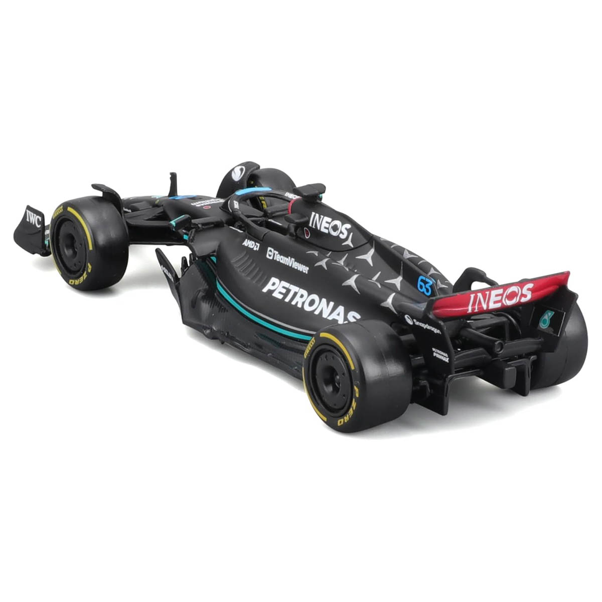 Bburago AMG Petronas Mercedes-Benz F1 W14 E Performance 2023 George Russell.1:43 Race Car