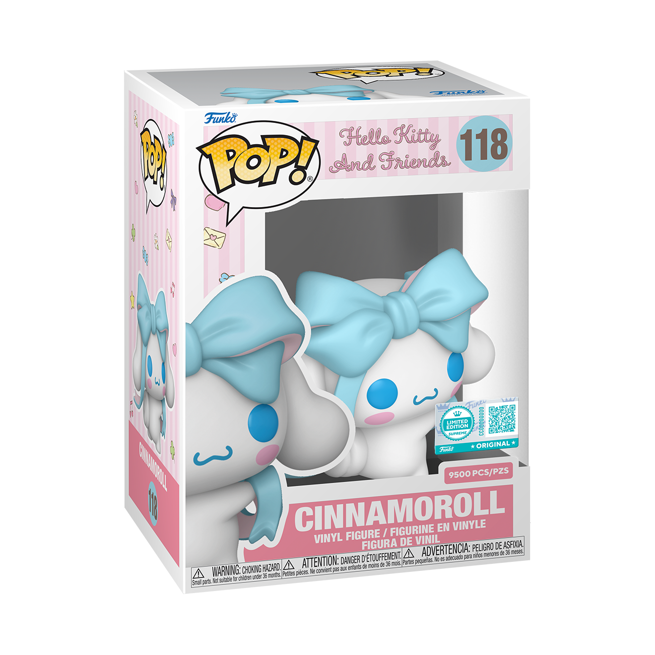 POP Supreme Limited Edition: Sanrio - Cinnamoroll with bow