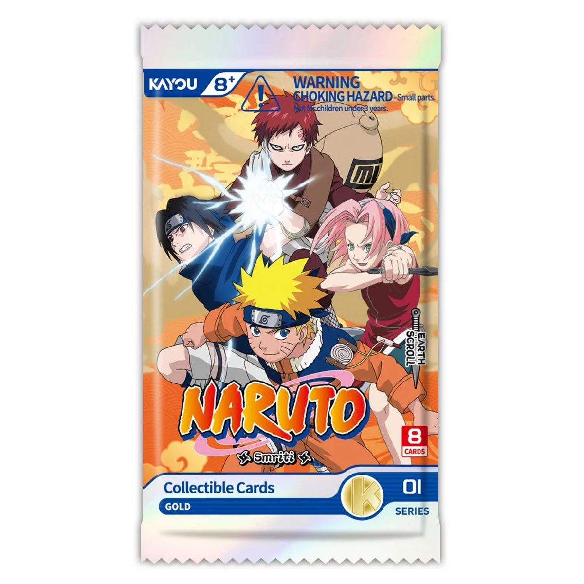 Naruto Collectible Cards Earth Scroll Booster Box (20 Packs)