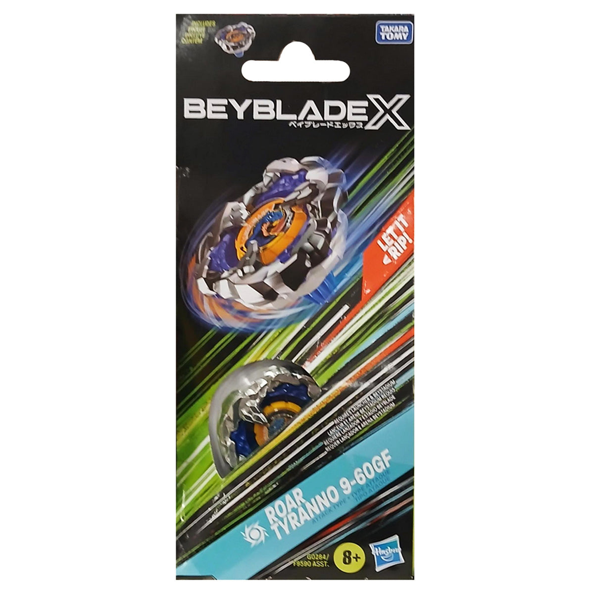 Beyblade X Roar Tyranno 9-60F Attack Type Single Pack