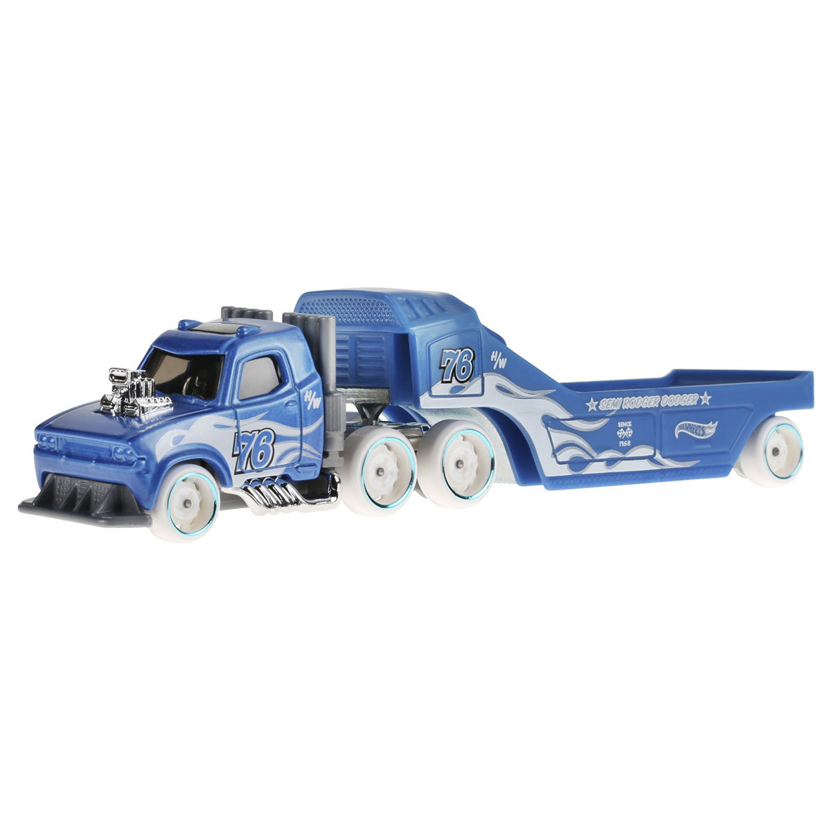 Hot Wheels Track Fleet Semi Rodger Dodger 1:64 Scale Vehicle