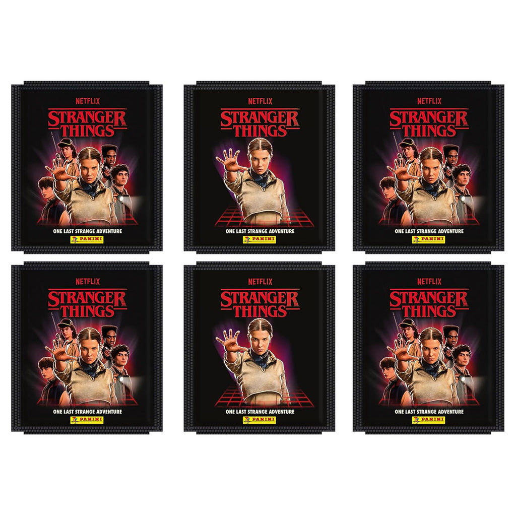 Stranger Things sticker packs in multipack