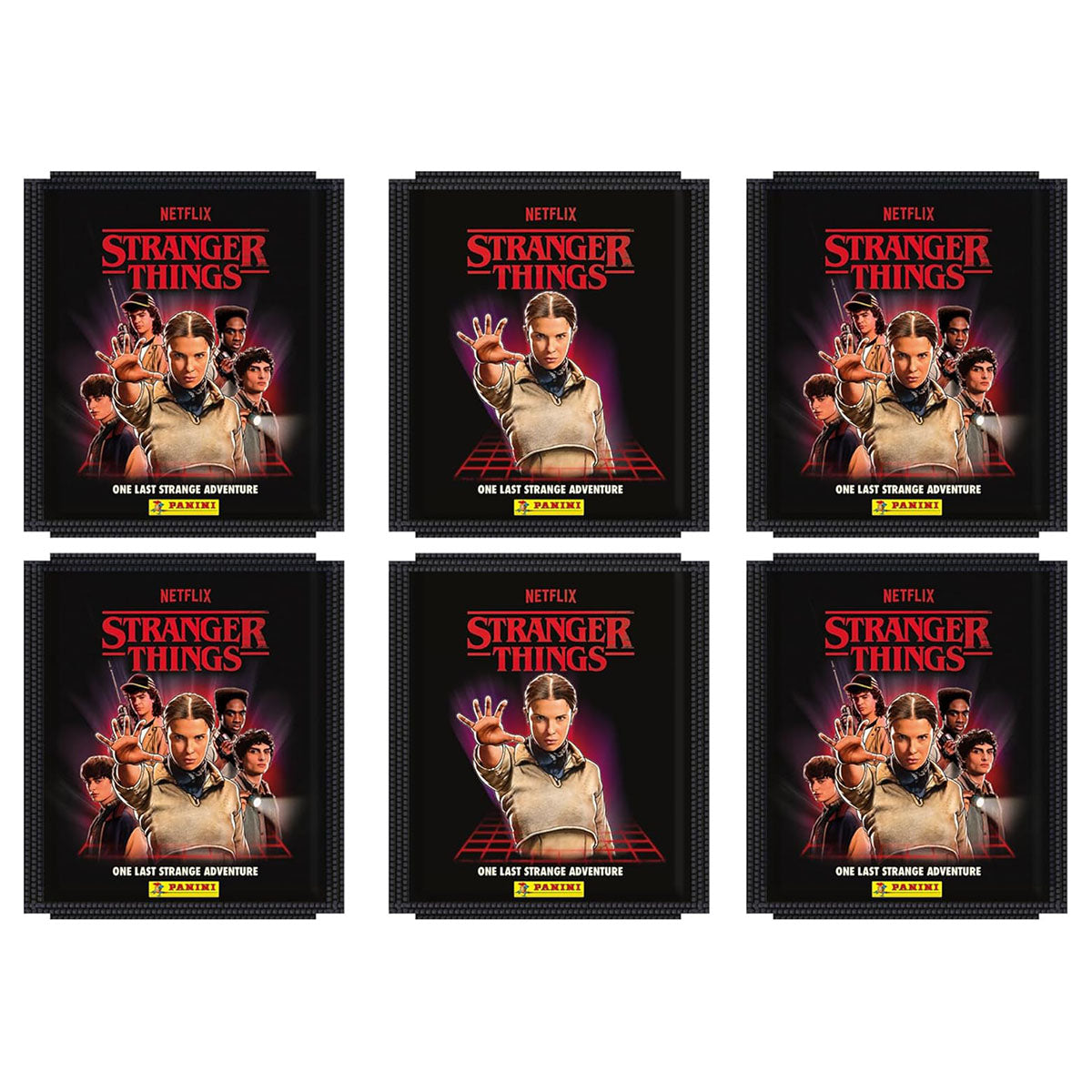 Stranger Things sticker packs in multipack