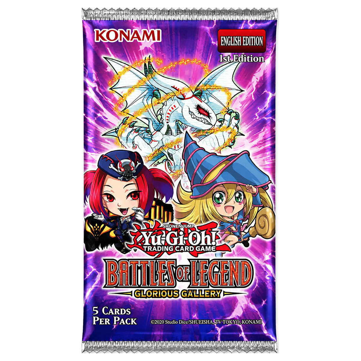 Yu-Gi-Oh! Trading Card Game Battles Of Legend: Glorious Gallery Booster Pack
